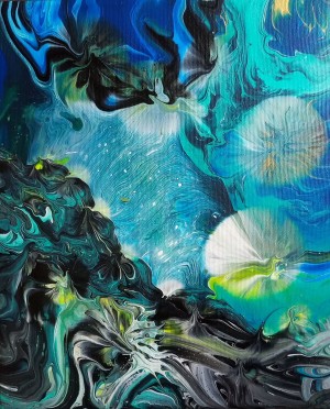 Galactic flowers